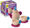 Erzi 10649 Teeservice aus Holz, Kinderküche, Kaufladenartikel für Kinder, Rollenspiele