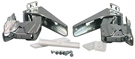 Bauknecht 484000000971 Ensemble de charnières et de charnières de porte pour réfrigérateur et congélateur Whirlpool