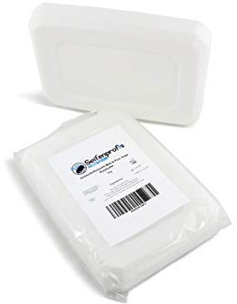 Sheabutter - Glycerinseife Rohseife Seifenbasis- Seifen gießen 1kg (SLS-Frei)
