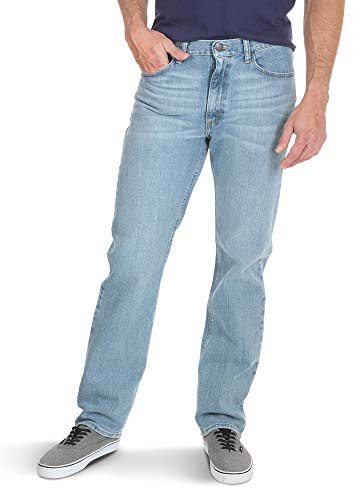 Wrangler Authentics Herren Klassische 5-Pocket-Regular Fit Jeans, Stonewash Flex, 42W / 34L