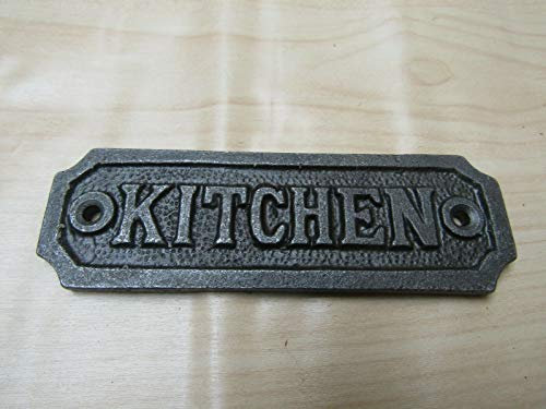 Cast Iron Kitchen Plaque