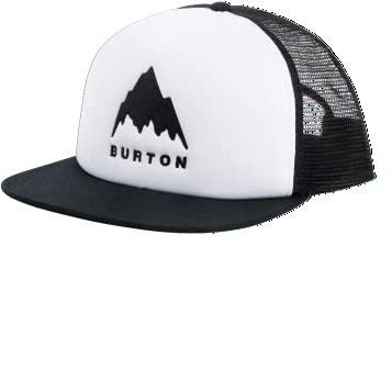 Burton Standard I-80 Trucker Snapback Mütze, True Black, Einheitsgröße
