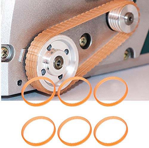 20 Pezzi Cinghia Trasmissione Pialla Elettrica Lunghezza 238 mm,Larghezza 9,5 mm Gomma Utensili Elettrica Cinghia Trasmissione Arancione per BKP180, KP0800, FP0800, N1923BD, 1900B, 1923B, KP0810