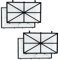 Lot de 4 filtres de piscine ultra fins compatibles avec Dolphin M400, M500, Nautilus CC Plus, 9991432-R4