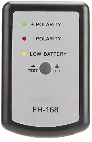 CCYLEZ Testeur de Polarité de Haut-Parleur de Voiture, Test de Mètre de Phase pour Tweeter de Caisson de Basses, Vérificateur de Polarité de Haut-Parleur pour Système Audio Automobile