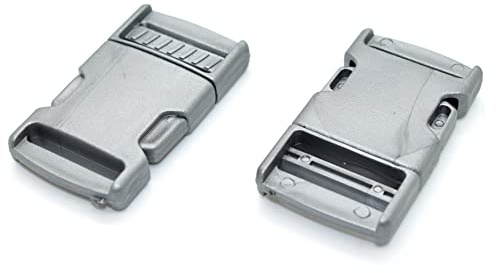 SolaDirect Side Release Buckles Clips for Webbing, Luggage, Back Pack/Rucksack, Straps