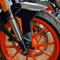 Resin Bike Aufkleber für Motorrad Kompatibel mit KTM Duke 125 200 250 390 2021-2022. Kotflügelschutz vor Stößen und Kratzern. 3D-Harzklebstoff - Stickers - Made in Italy