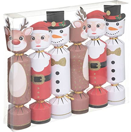 FEERIC LIGHTS & CHRISTMAS - Crackers Bola de Navidad Reno x 6