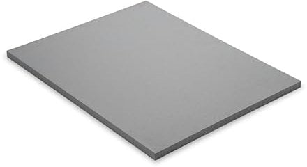 Feuerfest 123 Hitzeschutzplatte I 1 Stück I 500x300x25mm I Hochwertige Kalziumsilikat-Platten zur Dämmung von Ofen & Kamin I Feuerfeste Platte für Wärmedämmung I Hitzebeständig bis 1.000°C