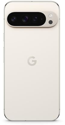 Google Pixel 9 Pro XL - Smartphone Android Desbloqueado con Gemini, Sistema de cámara Trasera Triple, batería con una autonomía de 24 Horas y Pantalla Super Actua de 6,8 - Porcelana, 512GB