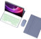 HLTOOP Étui avec Clavier pour Lenovo Tab P11 (2E Génération)/Pad Plus 2023 (11,5 Pouces), AZERTY Français, Clavier Rétroéclairé 7 Couleurs avec Souris, Coque Arrière en TPU Souple,Violet
