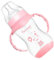 VICASKY 1stk Nuckelflasche Cartoon-wasserflasche Kinderstrohbecher Babymilchflasche Futterflaschen-feeder Saugflaschen Für Neugeborene Milchaufbewahrungsbehälter Stillflasche Pp Rosa