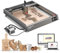 Creality 22W Laser Graviermaschine Leistungsstarker Laser Cutter mit integriert Luftunterstützung, 25000mm/min DIY Lasergravierer für Holz Metall Acryl usw, Dreifaches Überwachungssystem