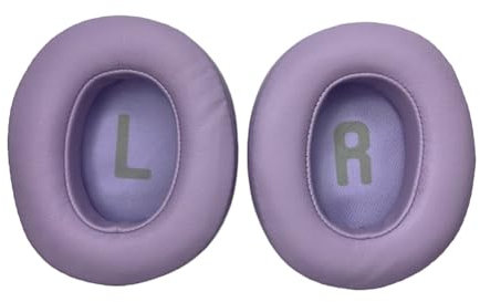 Cuscinetti auricolari per JBL Tune 700(700BT)/710(710BT)/720(720BT)/750(750BT,750BTNC) cuffie, Cuscinetti Cuffie per JBL Tune 760(760NC), Morbida Pelle Proteica (Viola)