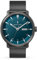 Lilienthal Berlin Neolux Day Date Automatik Uhr Dark Silver Blue – hochwertige Herrenuhr am anthraziten Mesh-Armband aus Chirurgenstahl mit Automatikwerk & saphirgehärtetem Mineralglas – 42mm