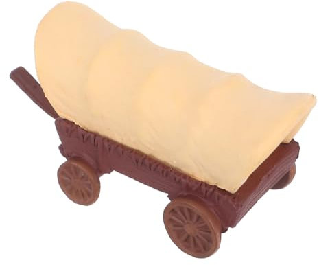 Toddmomy Miniatur-Kutsche-Modell Aus Kunststoff Minikutschen-dekor Für Puppenhaus Miniaturkarren-Modell Puppenhaus-Karren-dekor Miniatur-radkarren Mini-Ornament Für Landschaftsdekoration