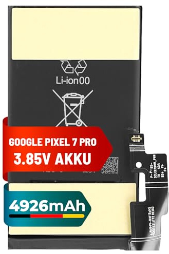 Mpsmobile® Akku für Google Pixel 7 Pro | 4926mAh | Original Ersatzbatterie