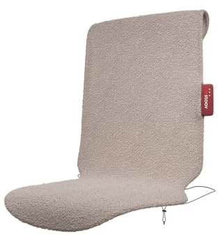 Stoov Heated Blanket - Cordless - Base Battery: 2 hrs of Warmth - Big Hug³ | Infrared Technology - Rechargeable Heat Pad - Three Personal Settings - With Automatic Shut-off - 45 x 115 cm - Soft Beige