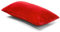 CelinaTex Xanio Dekokissen mit Innenkissen 40 x 80 cm rot Coral-Fleece Sofakissen Mikrofaser Kuschelkissen