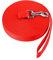 Guinzaglio per Cani Addestramento 10M/32ft, Lungo Nylon Guinzaglio Cani Resistente Leggero con Fibbia Lega Zinco per Cane Allontanare Sicurezza Rossa