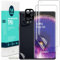 Ibywind Schutzfolie kompatibel mit Oppo Find X5 5G 6.55,[Metall Kamera Schutzfolie][Carbon Fiber Folie für die Rückseite][Fingerabdruck kompatibel][Blasenfrei]