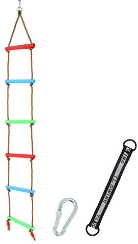 SILVER VALLEY Kids Climbing Rope Frame for Children Kids Outdoor Toys for Climbing Frame, Tree House, Dens & Play House