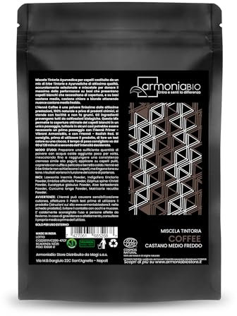 Henné Coffee Castano Medio Freddo Bio- tinta vegetale