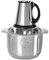 HDYS Picadora de Carne EléCtrica de Acero Inoxidable 5L MultifuncióN Procesador de Alimentos de Frutas y Verduras Picadora MáQuina de Cocina Enchufe de la UE