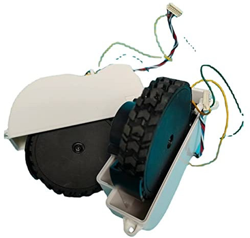 KGNGBEM Neues Rad. Kompatibel mit eufy robovac l70 hybrid Zubehör Roboter Staubsauger Ersatzteile Räder für Anker Eufy Robovac L70 Zubehör(Left Wheel)