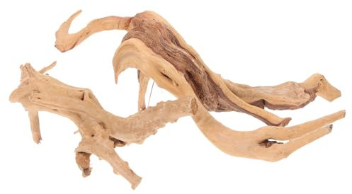 BESPORTBLE Realistic Rhododendron Root Aquarium Tree Fish Tank Driftwood Decor Set