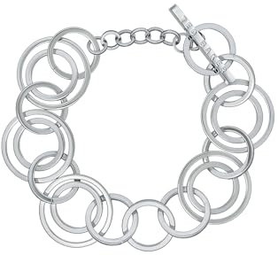 Ted Baker London Hulie Multi Hoop verstellbares Armband für Damen, Standard, Messing, Kein Edelstein