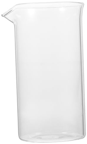 Alipis Fractional Press Glass Accessories Beaker for Press Cup Espresso Extract Cup Glass Replacement for Cold Brew