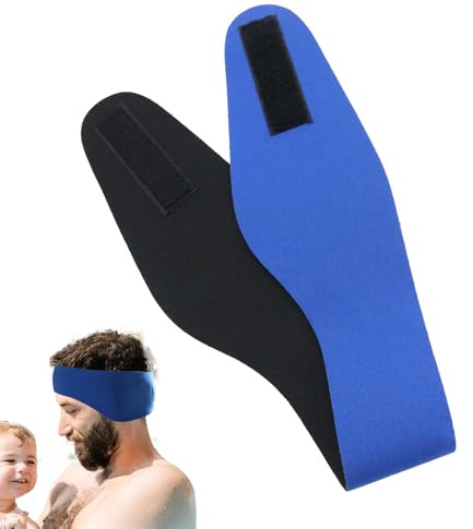 Fascia Proteggiorecchie Nuoto Fascia Avvolgente Regolabile e Traspirante