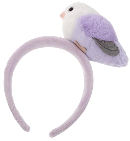 AKOOSY Lustiges Vogel-Haarreif Party Haarband mit Niedlichem bunter Vogel-Design Leichtes Tier-Stirnband für Frauen Vielseitig Einsetzbar als Karneval Halloween und Geburtstag Accessoire