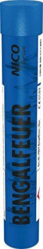 Bengalfeuer Blau 1 Stück Bengalfeuer Nico Bengalen Bengalo Feuerwerk