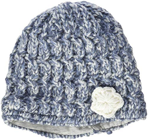 Döll Baby-Mädchen Topfmütze Strick Mütze, Blau (Blue_Stone 3870), 47