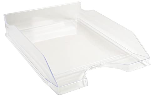 Exacompta 1 Letter Tray Ecotray Crystal