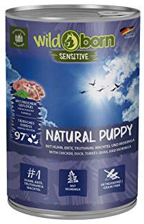 Wildborn Natural Puppy Dose Nassfutter für Welpen 400g (Menge: 6 je Bestelleinheit)