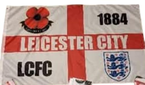 Leicester city colours flag 5 x 3