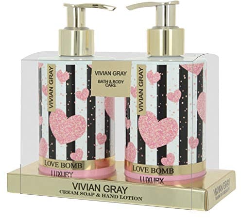 VIVIAN GRAY 1052 Handpflegeset Love Bomb Luxury, Patschuli, pink/gold (500 ml)