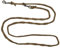 Joggingleine Hundeleine für kleine/mitterle/große Hunde Fahrradleine/Walkingleine/Übungsleine/Trainingsleine/Fürhleine/Freihandleine (5,00m, Beige 14mm für große Hunde)