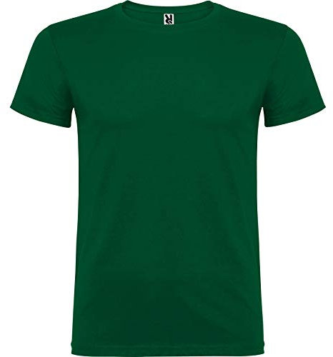 ROLY Camiseta Beagle 6554 Unisex Verde Botella 56 M