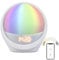 auvisio Sonnenaufgangwecker: WLAN-Lichtwecker, Sonnenaufgang, CCT-LEDs und 7 Farben, App, 400 lm (Wake Up Light, Kinderwecker, Sonnenuntergang)