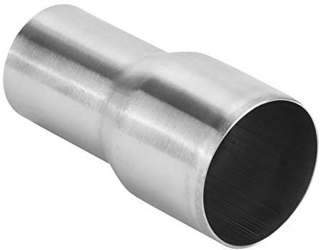 Adaptateur de Tube D'échappement, Adaptateur de Tuyau D'échappement Universel Connecteur de Tuyau D'échappement en Acier Inoxydable Adaptateur de Tube Réducteur Pièce Modifiée(51-63MM)