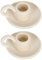 Keramik Kerzenhalter Stabkerzenhalter Vintage Kerzenleuchter: Weihnachten Kerzenst?nder Beige Desktop Ornament 2 St¨¹ Party Bankett Zuhause Restaurant Esszimmer Tischdekoration
