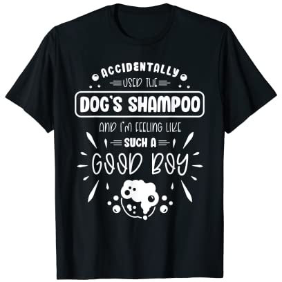 Dog I Dogs Love Paw Puppy Frenchie Labrador Shampoo T-Shirt