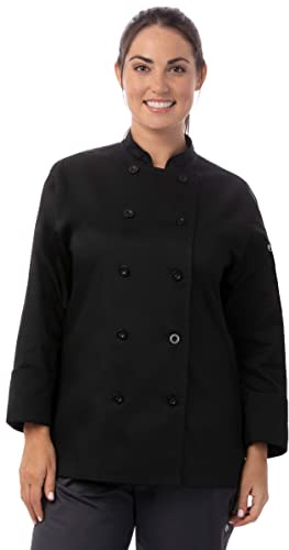 Chef Works Abrigo de Chef Le Mans Para Mujer Abrigo de chef Mujer (Pack de 1)
