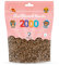 La Manuli Bügelperlen ca. 2000 Stück Midi Perlen Im wiederverschließbaren Beutel | Nachfüllset Bastelperlen Mit jeder Marke Beads kompatibel | 5 mm Steckperlen (Braun)