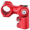 BESNIN Fahrrad Vorbau, Radfahren MTB Vorbau 0-90° 31.8x60mm ROT Mountainbike Lenker Vorbau für Fahrrad, Rennrad, MTB, BMX (31.8 * 60mm)