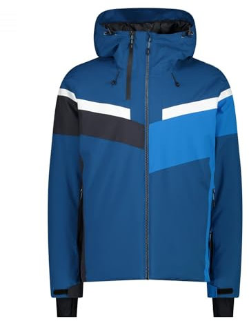 CMP - Herrenjacke mit fester Kapuze, Benzin, 48